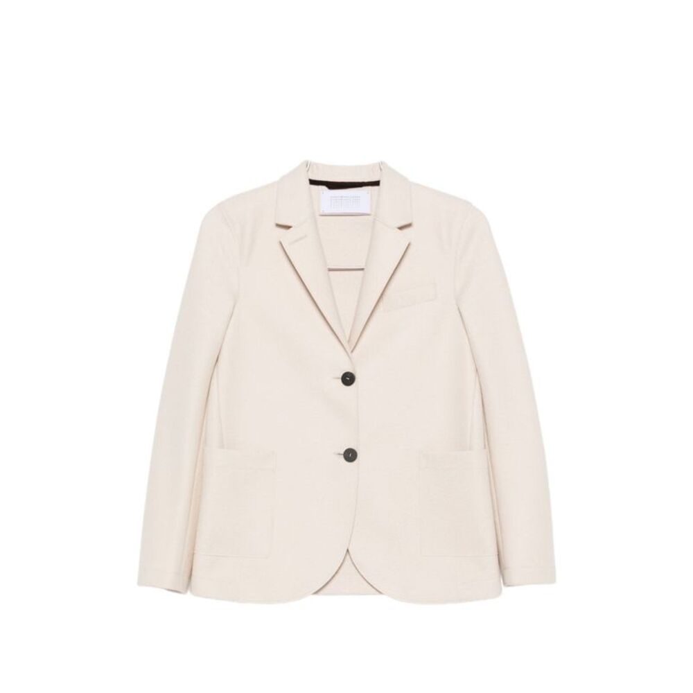 Harris Wharf London Women Wool Single-Breasted Blazer Jacket